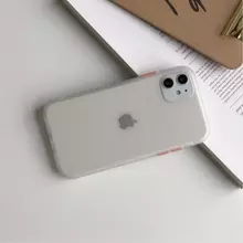 Чехол бампер для iPhone 11 Anomaly Fresh Line White (Белый)