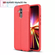 Чехол бампер для Huawei Mate 20 Lite Anomaly Leather Fit Red (Красный) Чехол бампер для Huawei Mate 20 Lite Anomaly Leather Fit Red (Красный)