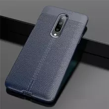 Чехол бампер для OnePlus 7 Pro Anomaly Leather Fit Blue (Синий) Чехол бампер для OnePlus 7 Pro Anomaly Leather Fit Blue (Синий)