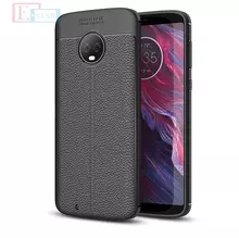 Чехол бампер для Motorola Moto G6 Anomaly Leather Fit Black (Черный) Чехол бампер для Motorola Moto G6 Anomaly Leather Fit Black (Черный)
