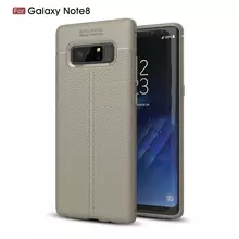 Чехол бампер для Samsung Galaxy Note 8 N955 Anomaly Leather Fit Gray (Серый) Чехол бампер для Samsung Galaxy Note 8 N955 Anomaly Leather Fit Gray (Серый)