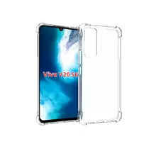 Чехол бампер для Vivo V20 SE Anomaly Rugged Crystall Crystal Clear (Прозрачный)
