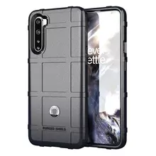 Чехол бампер для OnePlus Nord Anomaly Rugged Shield Black (Черный)