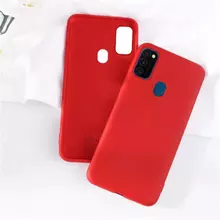 Чехол бампер для Samsung Galaxy M31 Anomaly Silicone Red (Красный)
