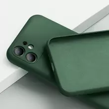 Чехол бампер для iPhone 11 Anomaly Silicone Dark Green (Темно Зеленый)