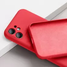 Чехол бампер для iPhone 11 Anomaly Silicone Red (Красный)
