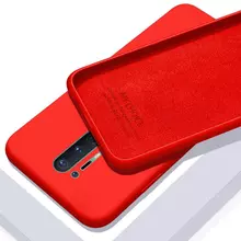 Чехол бампер для OnePlus 8 pro Anomaly Silicone Red (Красный)