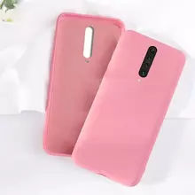 Чехол бампер для Xiaomi Redmi K30 Anomaly Silicone Sand Pink (Песочный Розовый)