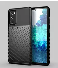 Чехол бампер для Samsung Galaxy S20 FE Anomaly Thunder Black (Черный)