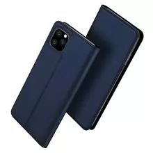 Чехол книжка для IPhone 11 Pro Max Dux Ducis Skin Pro Blue (Синий)