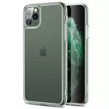 Чехол бампер для IPhone 11 Pro Max ESR Matte Tempered-Glass Case Matte Clear (Матовый Прозрачный) Чехол бампер для IPhone 11 Pro Max ESR Matte Tempered-Glass Case Matte Clear (Матовый Прозрачный)