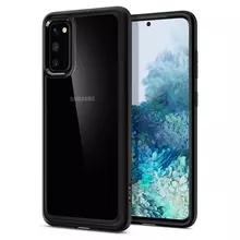 Чехол бампер для Samsung Galaxy S20 Spigen Ultra Hybrid Matte Black (Матовый Черный) Чехол бампер для Samsung Galaxy S20 Spigen Ultra Hybrid Matte Black (Матовый Черный)