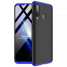 Чехол бампер для Samsung Galaxy M30 GKK Dual Armor Black&Blue (Черный&Синий) Чехол бампер для Samsung Galaxy M30 GKK Dual Armor Black&Blue (Черный&Синий)