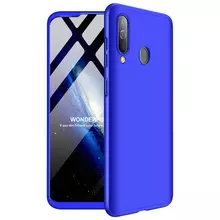 Чехол бампер для Samsung Galaxy M30 GKK Dual Armor Blue (Синий) Чехол бампер для Samsung Galaxy M30 GKK Dual Armor Blue (Синий)