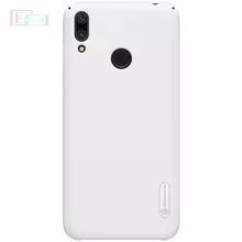 Чехол бампер для Huawei Y7 2019 Nillkin Super Frosted Shield White (Белый)