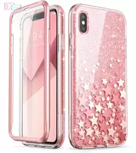 Чехол бампер для iPhone Xs i-Blason Cosmo Pink (Розовый) Чехол бампер для iPhone Xs i-Blason Cosmo Pink (Розовый)