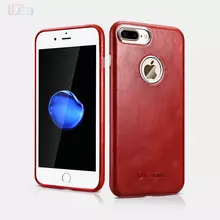 Чехол книжка для iPhone 8 Plus i-carer Transformers Vintage Bumper Red (Красный) Чехол книжка для iPhone 8 Plus i-carer Transformers Vintage Bumper Red (Красный)