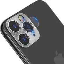 Защитное стекло на камеру для IPhone 11 Pro Max IMAK Metal Lens Cap Silver (Серебристый) Защитное стекло на камеру для IPhone 11 Pro Max IMAK Metal Lens Cap Silver (Серебристый)