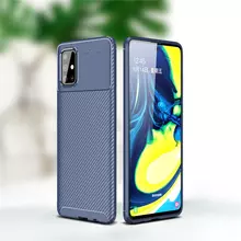 Чехол бампер для Samsung Galaxy A31 Ipaky Lasy Blue (Синий) Чехол бампер для Samsung Galaxy A31 Ipaky Lasy Blue (Синий)