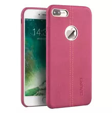 Чехол бампер для iPhone 8 Plus Qialino Deer Pattern Rose Red (Малиновый) Чехол бампер для iPhone 8 Plus Qialino Deer Pattern Rose Red (Малиновый)