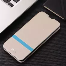 Чехол книжка для Realme 6 Pro Mofi Vintage Gold (Золотой)