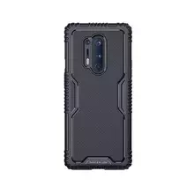 Чехол бампер для OnePlus 8 Pro Nillkin Tactics Case Black (Черный)