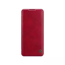 Чехол книжка для OnePlus 9 Pro Nillkin Qin Red (Красный)