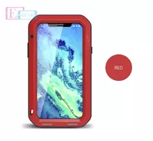Чехол бампер для iPhone X Love Mei PowerFull Red (Красный) Чехол бампер для iPhone X Love Mei PowerFull Red (Красный)