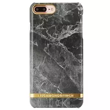 Чехол бампер для iPhone 8 Plus Richmond & Finch Gray Marble (Серый Мрамор)