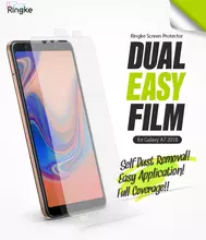Защитная пленка для Samsung Galaxy A7 2018 Ringke Dual Easy Full Cover Crystal Clear (Прозрачный) Защитная пленка для Samsung Galaxy A7 2018 Ringke Dual Easy Full Cover Crystal Clear (Прозрачный)