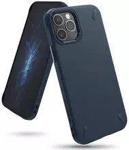 Чехол бампер для iPhone 12 / iPhone 12 Pro Ringke Onyx Navy Blue (Темно Синий)