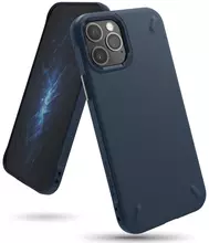 Чехол бампер для iPhone 12 Pro Max Ringke Onyx Navy Blue (Темно Синий) Чехол бампер для iPhone 12 Pro Max Ringke Onyx Navy Blue (Темно Синий)
