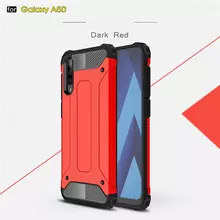 Чехол бампер для Samsung Galaxy A50 Rugged Hybrid Tough Armor Red (Красный) Чехол бампер для Samsung Galaxy A50 Rugged Hybrid Tough Armor Red (Красный)