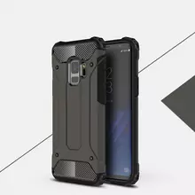 Чехол бампер для Samsung Galaxy S9 Plus Rugged Hybrid Tough Armor Bronze (Бронзовый)