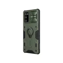 Чехол бампер для Samsung Galaxy Note 20 Nillkin CamShield Armor Green (Зеленый) Чехол бампер для Samsung Galaxy Note 20 Nillkin CamShield Armor Green (Зеленый)