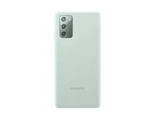 Чехол бампер для Samsung Galaxy Note 20 Samsung Silicone Cover Mint (Мятный)
