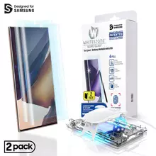 Защитное стекло для Samsung Galaxy Note 20 Ultra Whitestone Dome Glass UV Lamp 2 pack Crystal Clear (Прозрачный) Защитное стекло для Samsung Galaxy Note 20 Ultra Whitestone Dome Glass UV Lamp 2 pack Crystal Clear (Прозрачный)