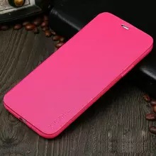Чехол книжка для Realme 6 X-Level Leather Book Pink (Розовый) Чехол книжка для Realme 6 X-Level Leather Book Pink (Розовый)