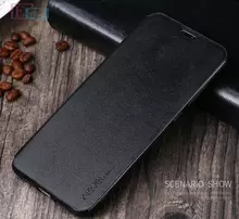 Чехол книжка для Huawei P30 X-Level Leather Book Black (Черный) Чехол книжка для Huawei P30 X-Level Leather Book Black (Черный)