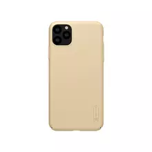 Чехол бампер Nillkin Super Frosted Shield для Apple iPhone 11 Pro Max Gold (Золотой) Чехол бампер Nillkin Super Frosted Shield для Apple iPhone 11 Pro Max Gold (Золотой)