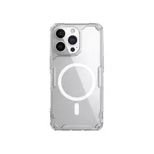 Чехол бампер для iPhone 13 Pro Max Nillkin TPU Nature Pro Magnetic White (Белый) 6902048230422
