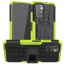 Чехол бампер для Xiaomi Redmi 10 Nevellya Case Green (Зеленый)