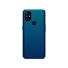 Чехол бампер для OnePlus Nord N10 Nillkin Super Frosted Shield Blue (Синий) 6902048210783 Чехол бампер для OnePlus Nord N10 Nillkin Super Frosted Shield Blue (Синий) 6902048210783