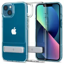 Чехол бампер для iPhone 13 Mini Spigen Slim Armor Essential S Crystal Clear (Прозрачный) ACS03355 Чехол бампер для iPhone 13 Mini Spigen Slim Armor Essential S Crystal Clear (Прозрачный) ACS03355