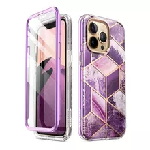 Чехол бампер для iPhone 13 Pro i-Blason Cosmo Marble Purple (Мрамор Фиолетовый) 843439114203 Чехол бампер для iPhone 13 Pro i-Blason Cosmo Marble Purple (Мрамор Фиолетовый) 843439114203