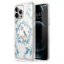 Чехол бампер для iPhone 13 Pro Max i-Blason Halo Blue Jay (Голубая Сойка) 843439114913