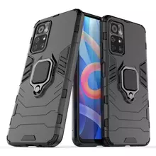 Чехол бампер для Xiaomi Poco M4 Pro 5G Anomaly Defender S Black (Черный)