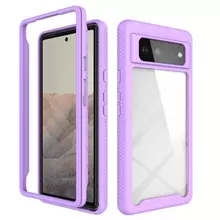 Чехол бампер для Google Pixel 6 Anomaly Hybrid 360 Purple (Фиолетовый)