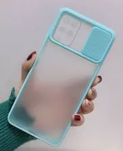 Чехол бампер для Samsung Galaxy M62 Anomaly CamShield Mint (Мятный) Чехол бампер для Samsung Galaxy M62 Anomaly CamShield Mint (Мятный)