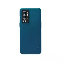 Чехол бампер для OnePlus 9 RT Nillkin Super Frosted Shield Blue (Синий) Чехол бампер для OnePlus 9 RT Nillkin Super Frosted Shield Blue (Синий)